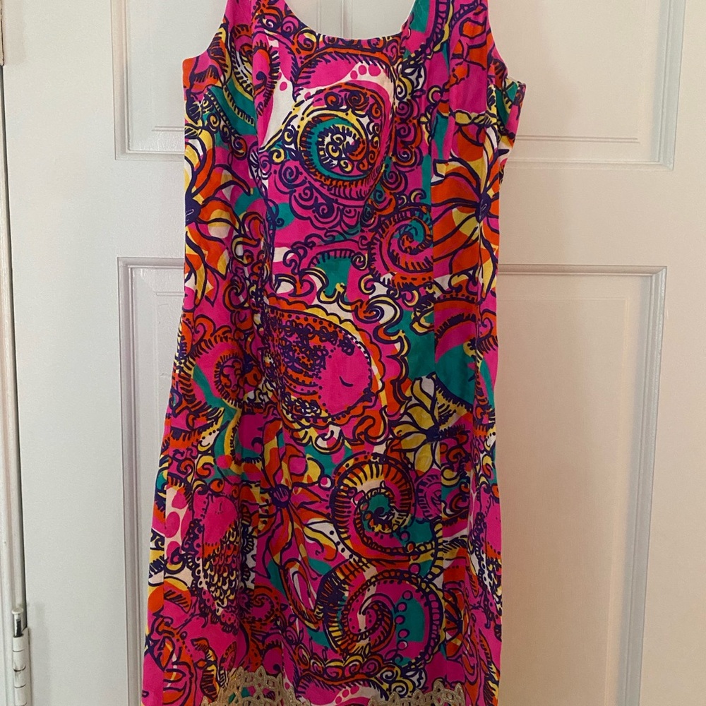 Lilly Pulitzer Vibrant Paisley Mini Dress